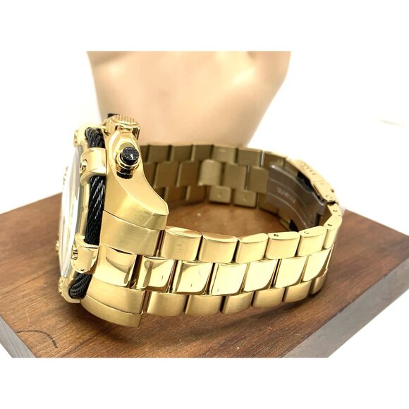 Invicta Men's Watch 25515 Bolt Quartz Chronograph Diver Gold Tone Steel 52mm - Picture 10 of 15